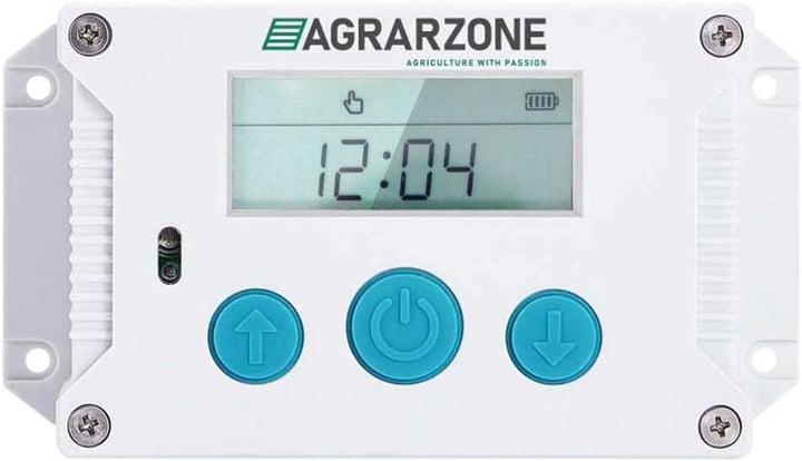 Agrarzone automatische Hühnerklappe Solar Wilma ohne Schieber | Elektrische Hühnertür mit Zeitschalt