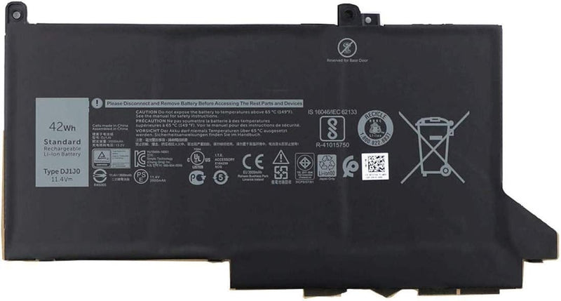 XITAIAN 11.4V 42Wh 3500mAh 0G74G OG74G DJ1J0 Ersatz Laptop Akku für Dell Latitude 7000 E7280 E7380 E