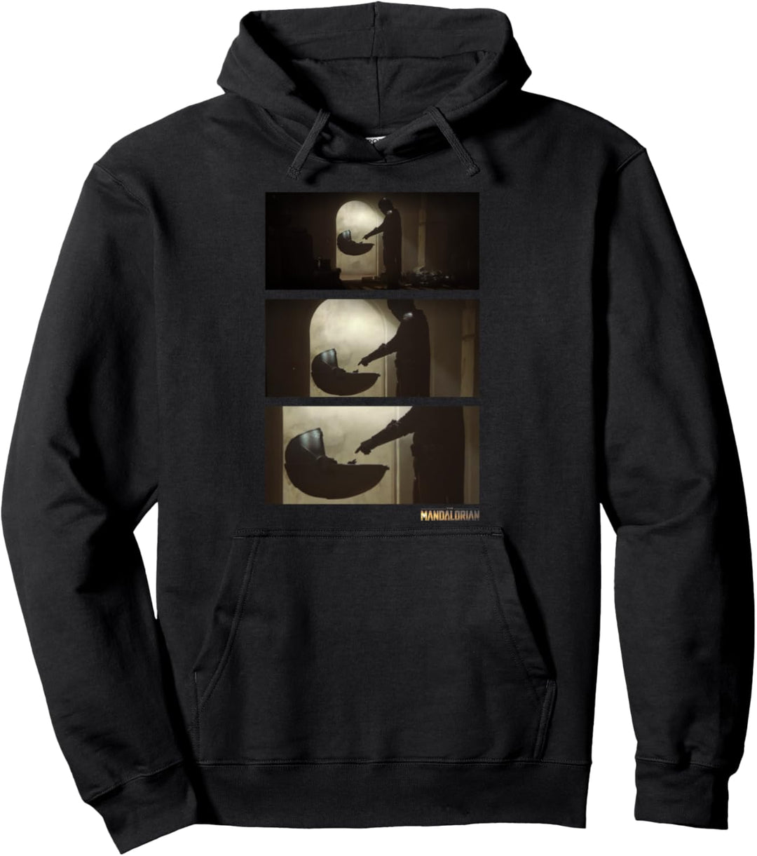 Star Wars The Mandalorian The Child Panel Stack Pullover Hoodie