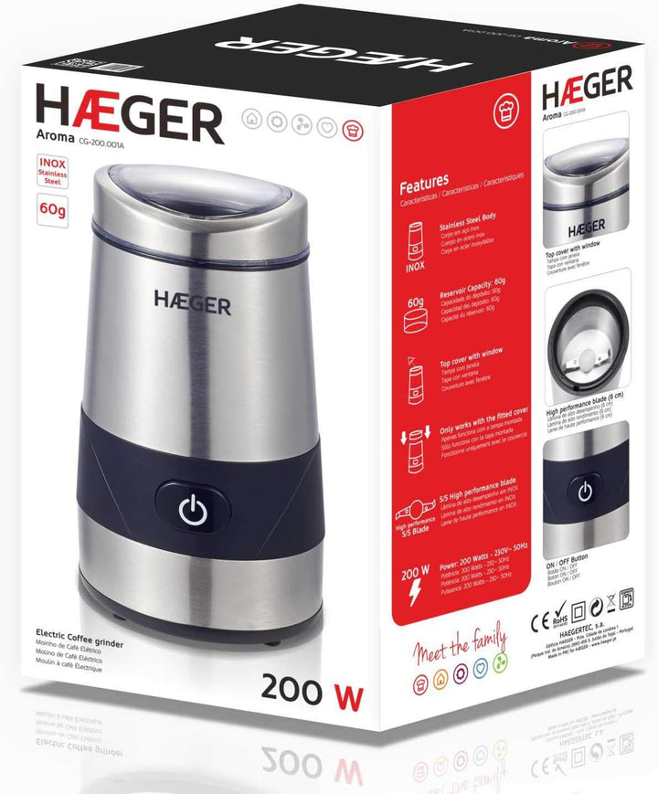 Moulin électrique Haeger Café 200 W
