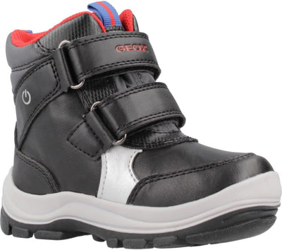 Geox Baby-Jungen B Flanfil B ABX Ankle Boot 22 EU Black Royal, 22 EU Black Royal