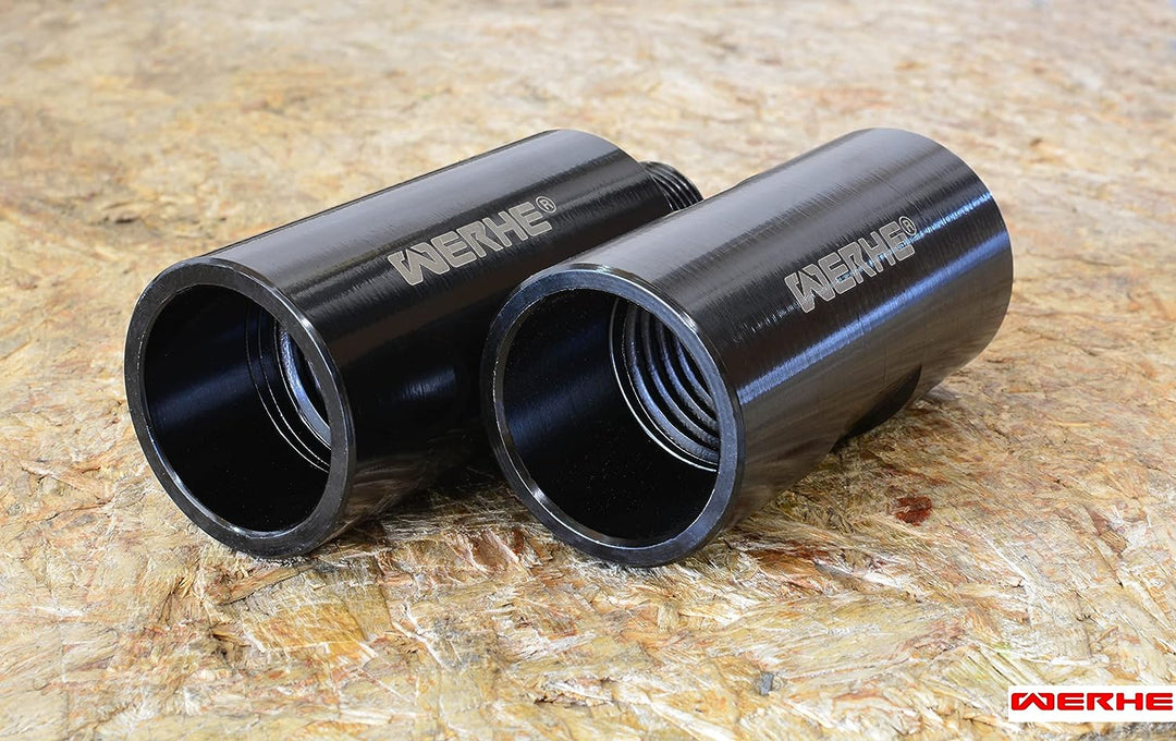 WERHE® Adapter 1 1/4" UNC auf R 1/2" Muffe. Für Kernbohrgerät zu betonlochsägen, Kernbohrmaschine zu