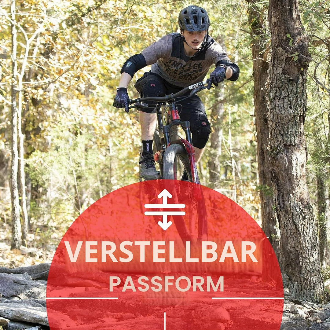 G-Form Pro-Rugged MTB Ellenbogenpads - Pads Dirt Bike Gear - Ellenbogenpads - Schwarz, Erwachsene Sm