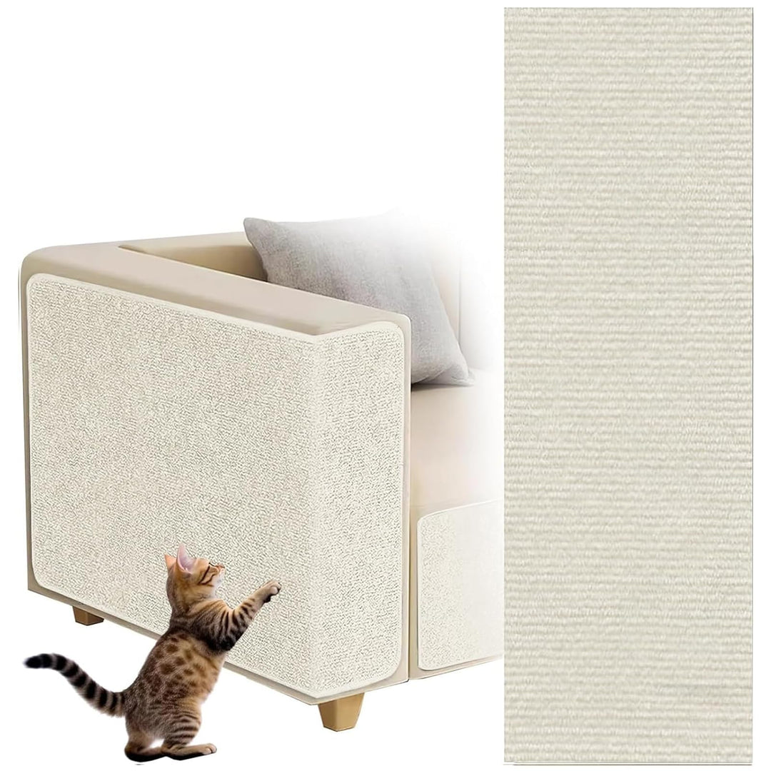 Selbstklebend Kratzteppich Katze, dellyy Kratzmatte Selbstklebend Zuschneidbar, Kratzbretter Katze W