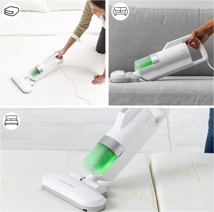 Iris Ohyama, Staubsauger / Milbensauger für Matratzen gegen Allergene, 400W, 6000 Vibrationen/Minute