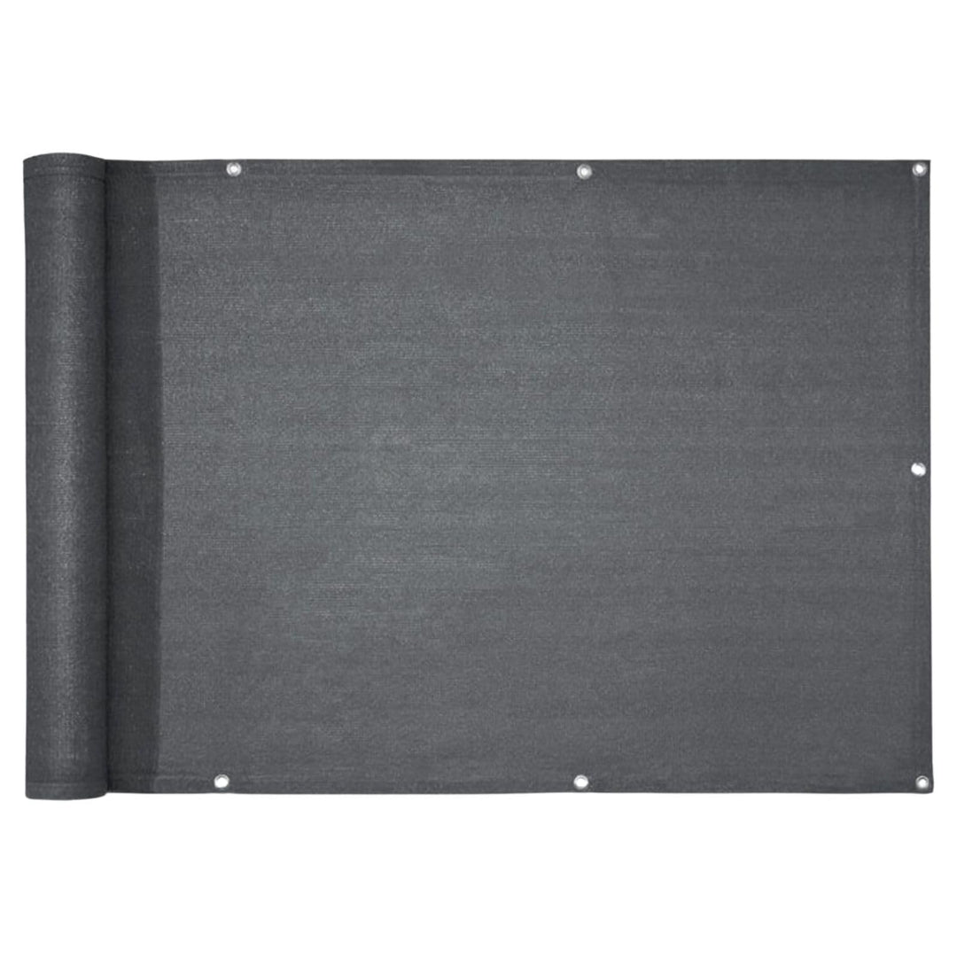 casa pura Balkon Sichtschutz UV-Schutz - 90x500cm - wetterbeständiges und pflegeleichtes HDPE-Spezia