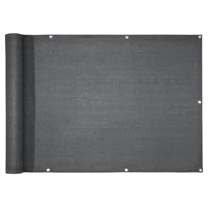 casa pura Balkon Sichtschutz UV-Schutz - 90x500cm - wetterbeständiges und pflegeleichtes HDPE-Spezia