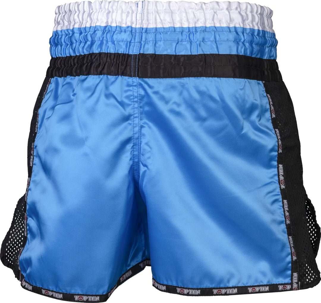 TOP TEN Thaibox-Shorts „Star“ L Blau, L Blau
