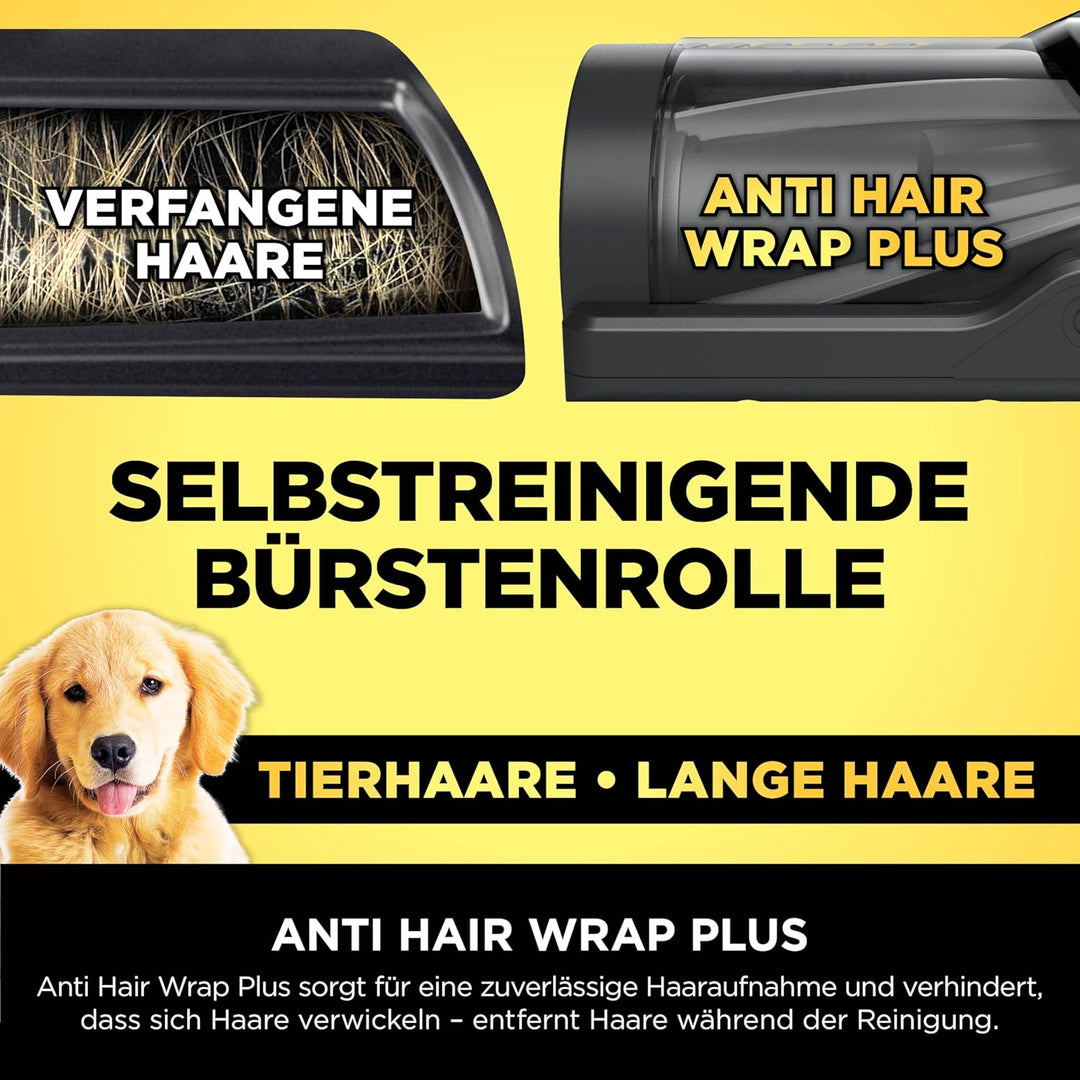 Shark PowerDetect Clean & Empty Akku-Staubsauger für Haustierbesitzer, DuoClean Detect, Reverse Clea