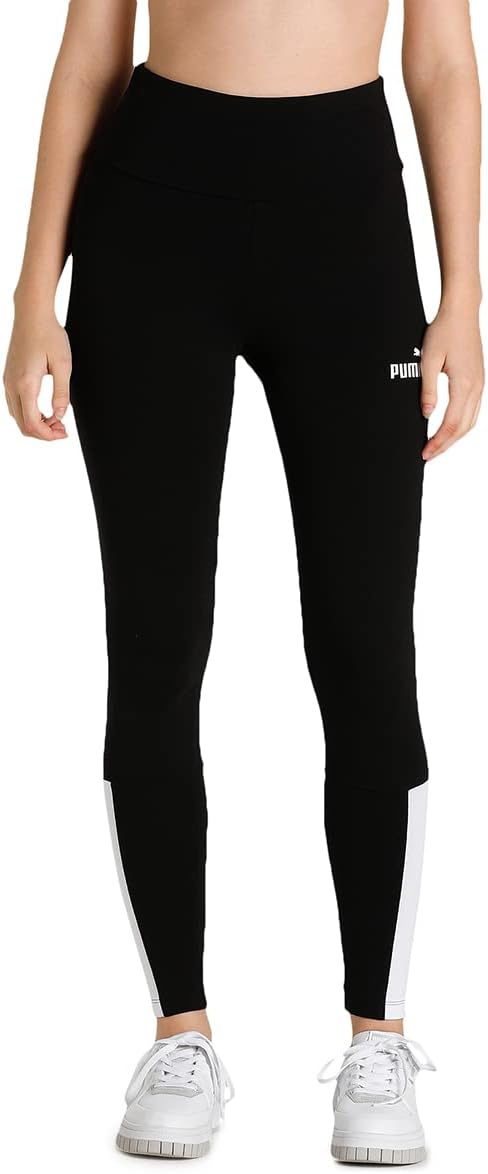 PUMA Damen Pants Power Colourblock Leggings Damen L Black