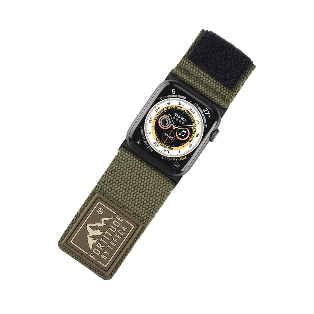 Tefeca Fortitude Serie Ultrawide Armband Kompatibel mit Apple Watch Ultra/Ultra2 Serie 9/8/SE2/7/6/S