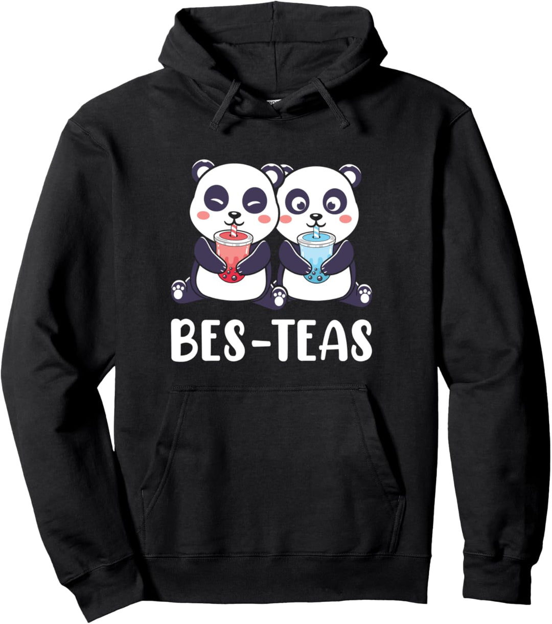 Bes-Teas Bubble Tea Lustiger Boba-Tee mit Kawaii Bubble Milk Pullover Hoodie