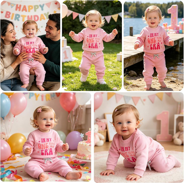 1. Geburtstag Mädchen Outfit Geschenk 1 Jahr Mädchen Geschenke 1 Geburtstag Mädchens Babykleidung Er