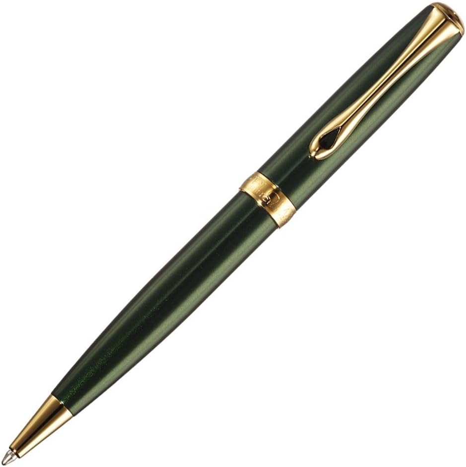 DIPLOMAT D40211040 Excellence A2 Kugelschreiber, Evergreen Gold