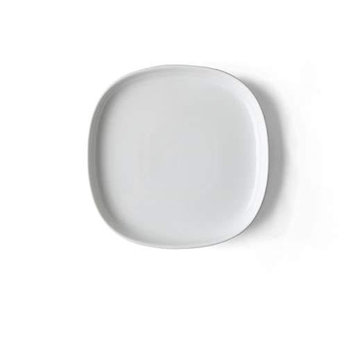 Holst Porzellan SK 018 High Alumina Teller flach 20 cm weiss, Set 3, bis zu 400% resistenter als her