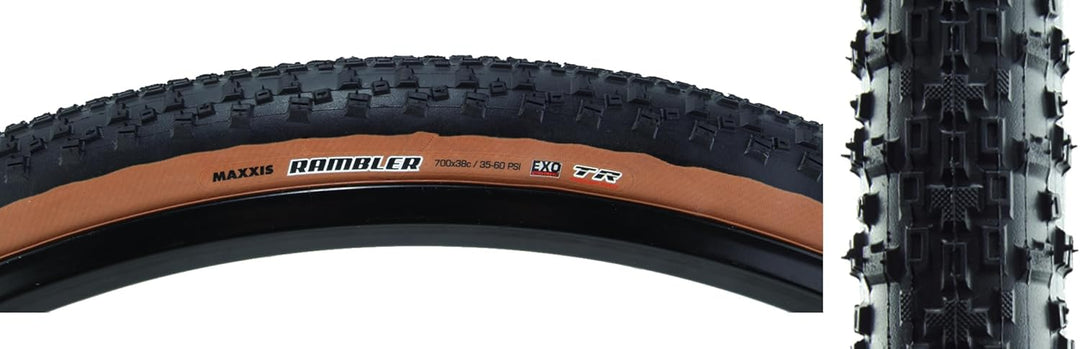 Maxxis Rambler Dual Compound EXO Tubeless Ready Folding Tire Schwarz 28, Schwarz 28