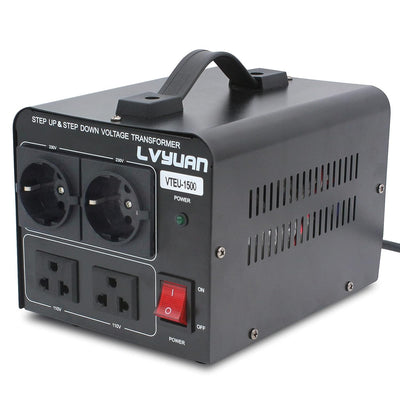 Yinleader 1500W 230V bis 110V USA Spannungswandler Ringkern-Transformator 1500 Watt - In: 110V oder