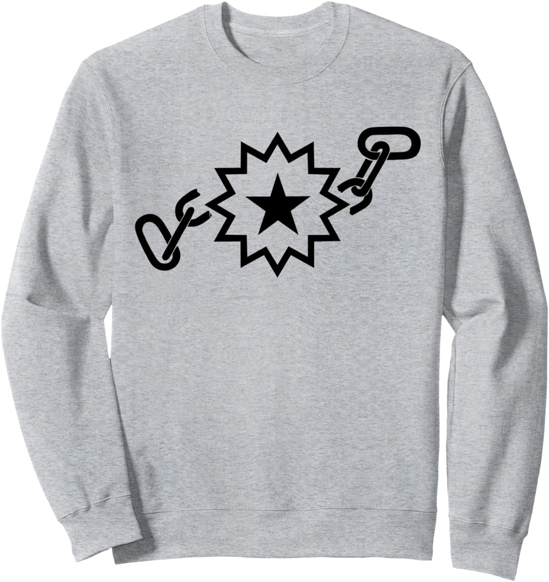 Juneteenth Flag with broken Chains Sweatshirt