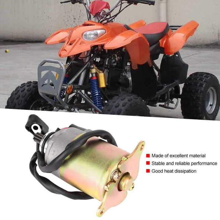 Motorcycle Electric, Yosoo Motorcycle Electric Starter Motor Assy GY6 125cc 150cc Roller Motor Zubeh