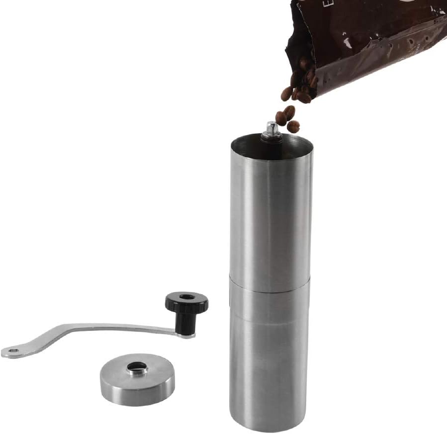 ORION Hand-Kaffeemühle mit Keramik-Mahlwerk Manuelle Espresso-Mühle Kaffeemühle
