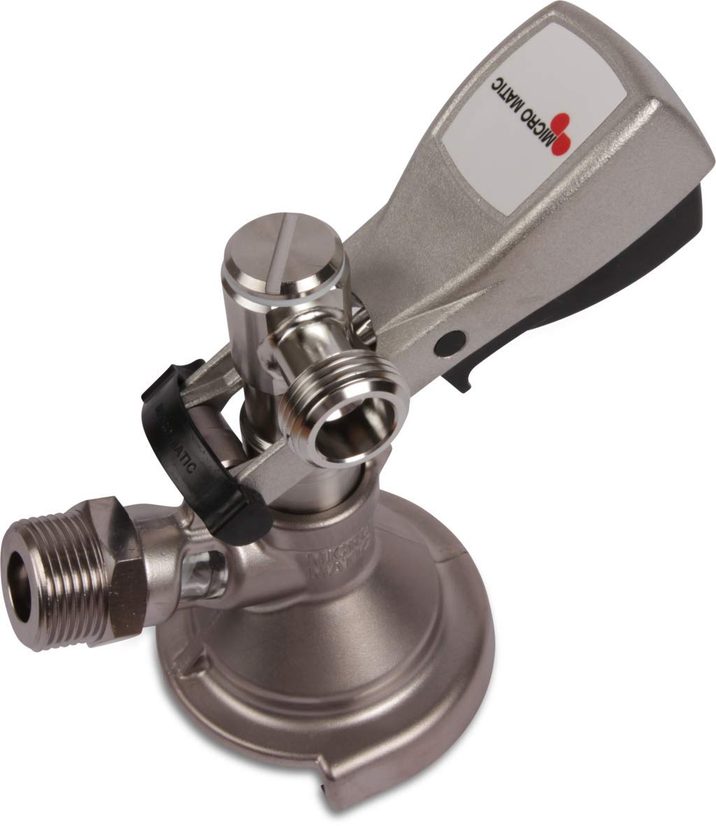 Gastrobedarf Westerbarkey Gastrobedarf Westerbarkey Fassverschluss-Zapfhahnkopf Micromatic mit flach