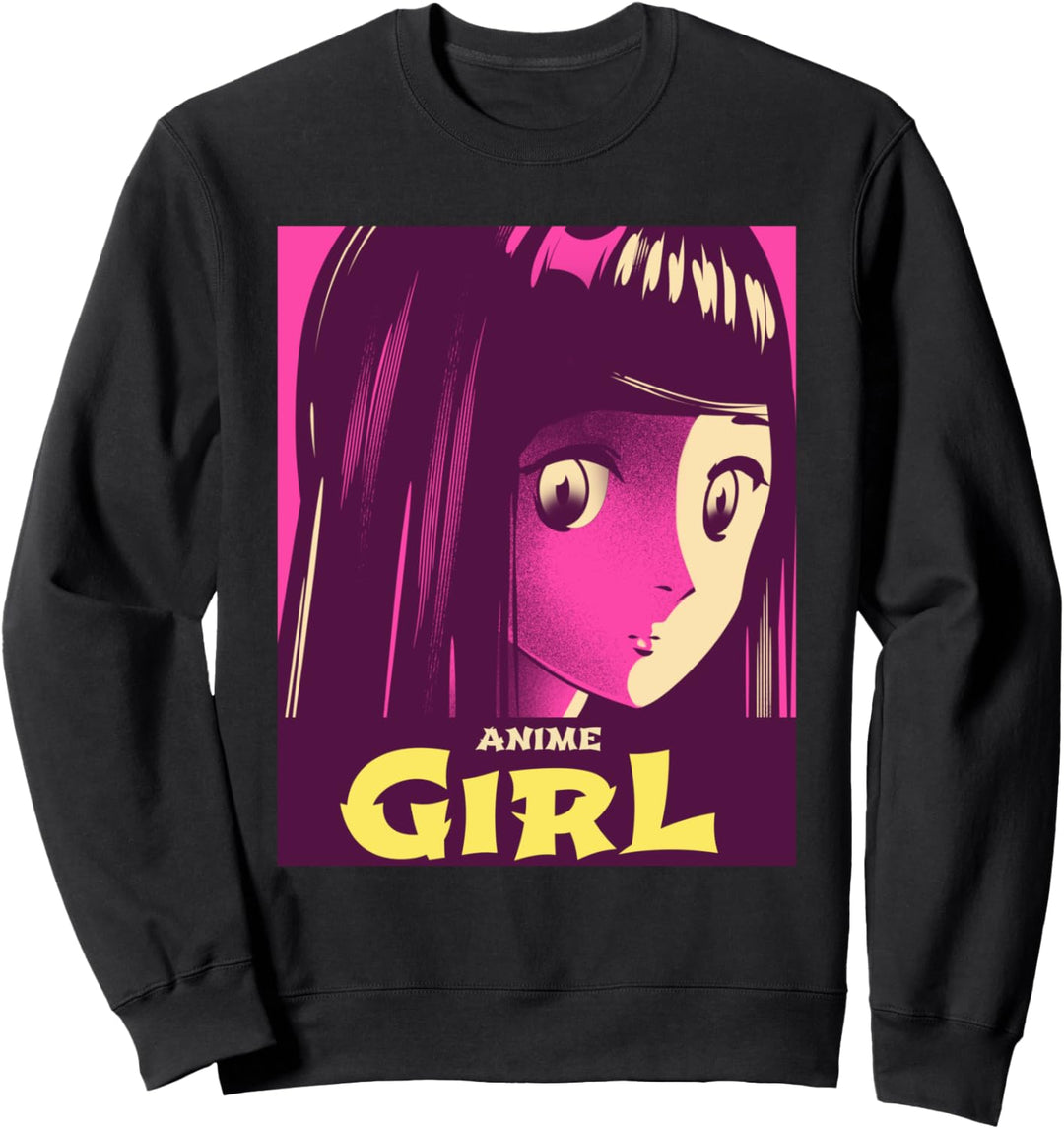 Anime Girl Cosplay Otaku Manga Japan Comic Teen Mädchen Sweatshirt