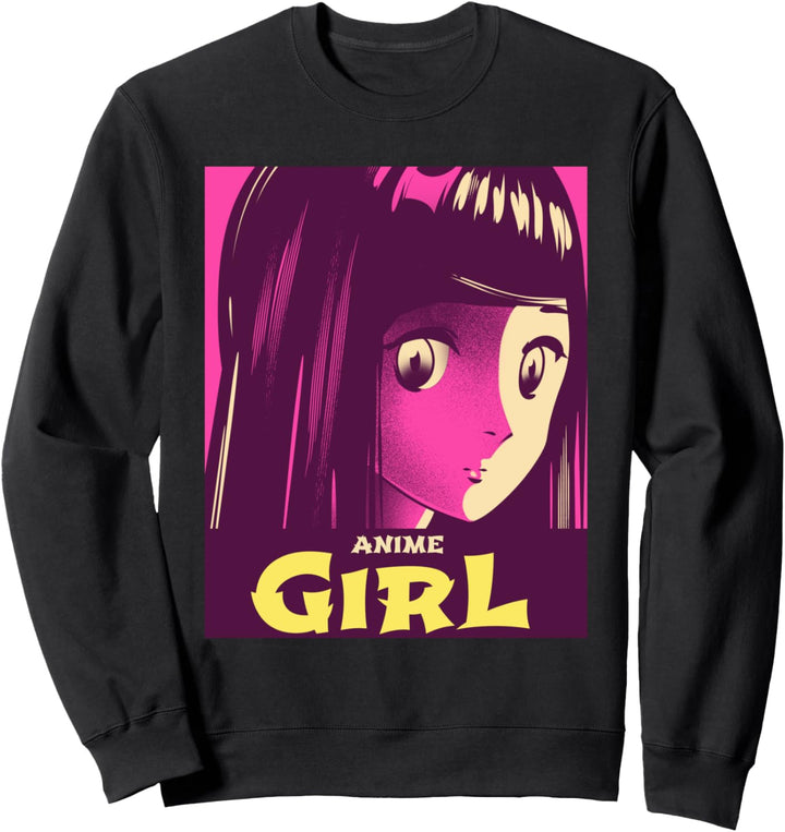 Anime Girl Cosplay Otaku Manga Japan Comic Teen Mädchen Sweatshirt