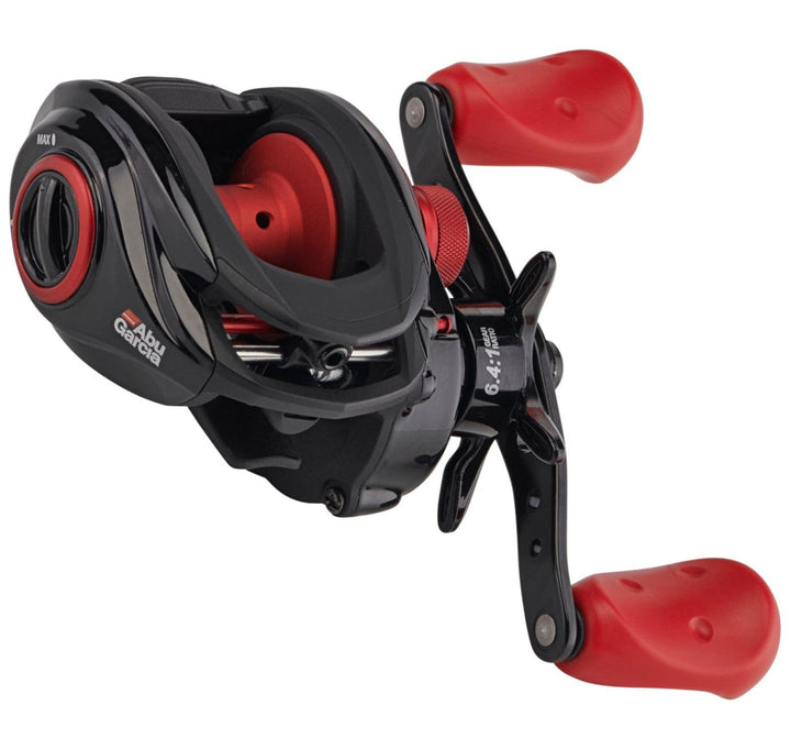 Abu Garcia Black Max & Max X Köderrolle mit niedrigem Profil Max X (neues Modell) Left-Handed - Box