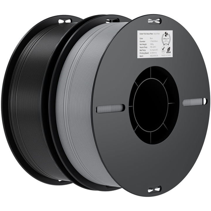 Creality Ender PLA Filament, 1,75mm PLA 3D Drucker Filament, Massgenauigkeit +/- 0.03mm, passend für