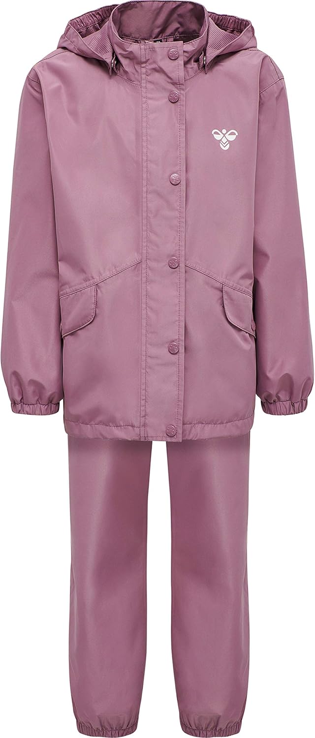 hummel Rain Suit Hmlreva Mädchen Grösse 110 Dusky Orchid, 110 Dusky Orchid