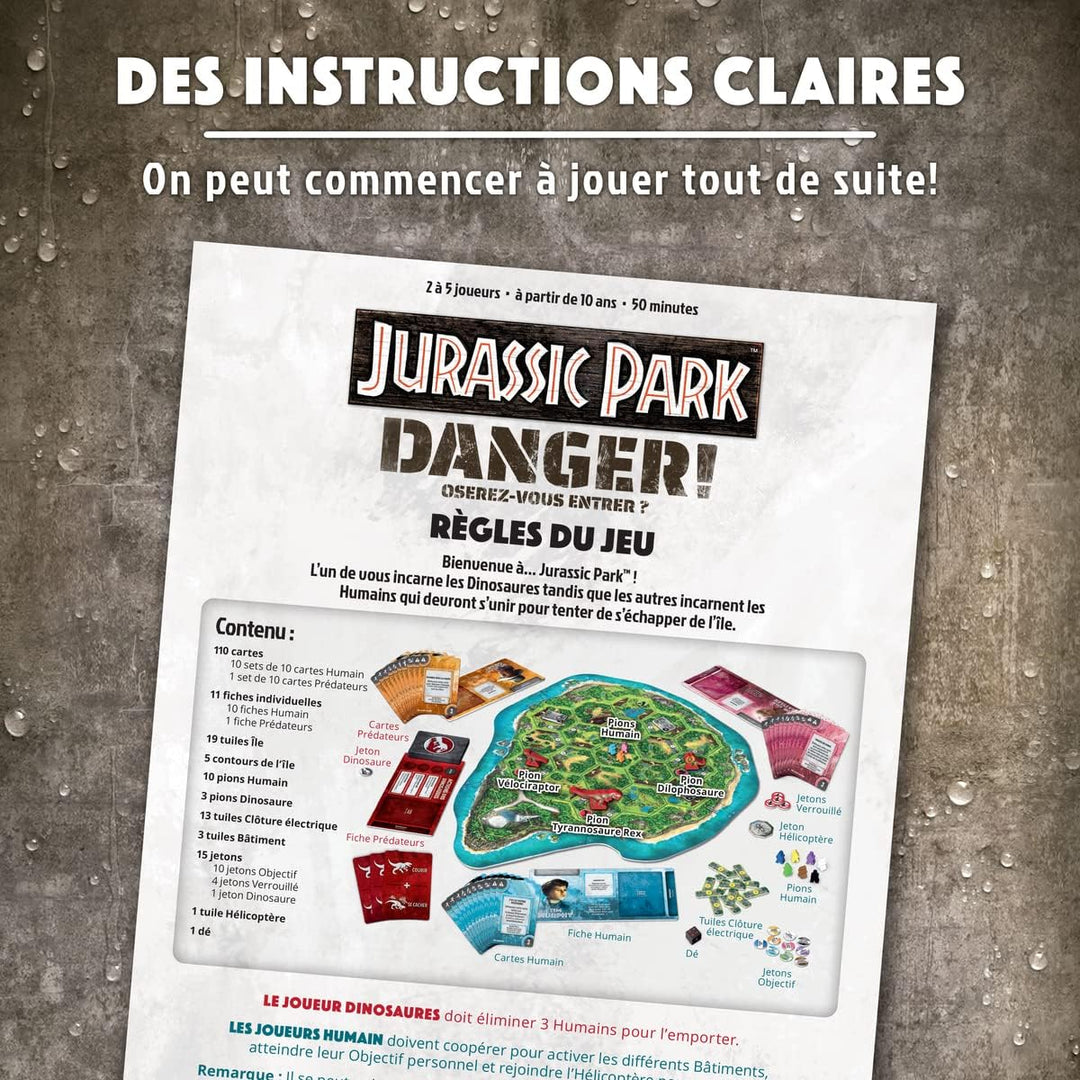 Ravensburger Jurassic Park Danger Mehrfarbiges Brettspiel