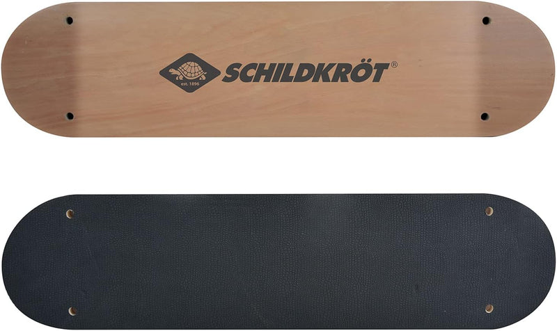 Schildkröt Skateboard Schaukel, aussergewöhnliche Holzschaukel für Geschicklichkeit, Balance und Koo