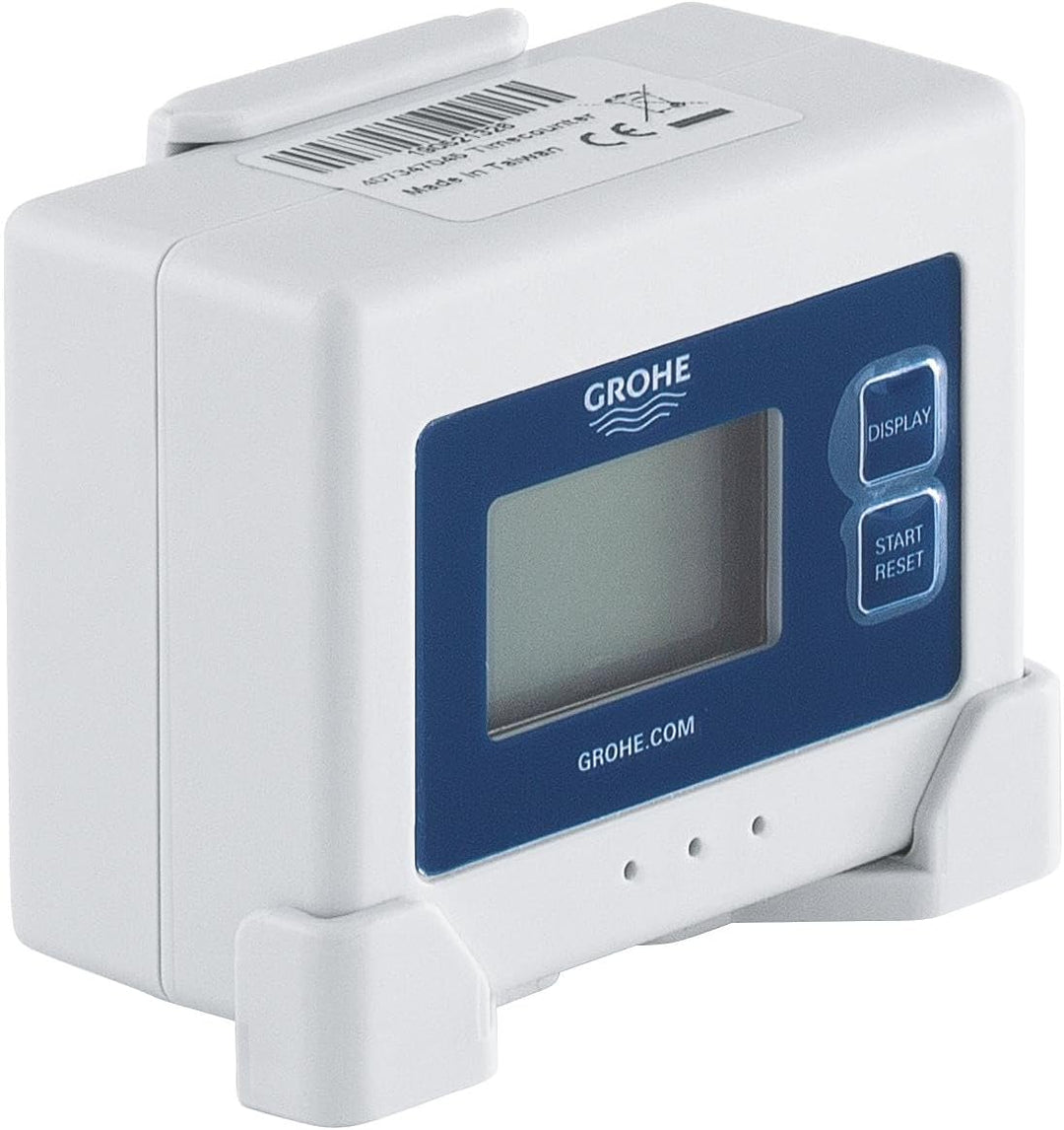 GROHE Blue Pure BauCurve - Einhand-Spültischbatterie mit Filterfunktion (Schwenkbereich 150°, Einloc