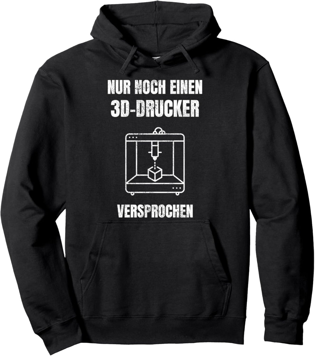 Nur Noch Einen 3D-Drucker Versprochen G-Code Pullover Hoodie