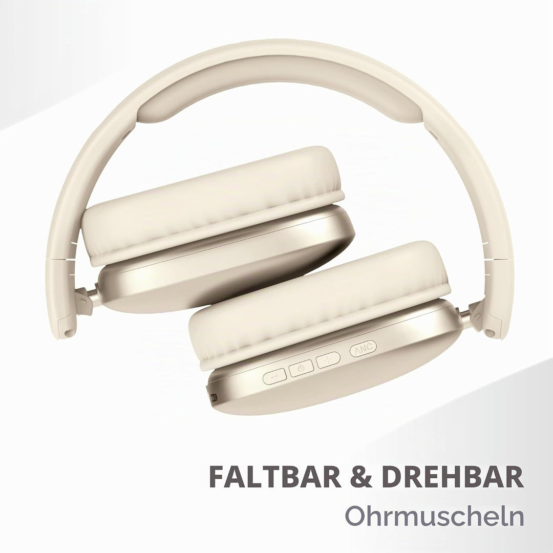 Music Sound MAXI3 Kabellose Over-Ear-Kopfhörer, Aktive Geräuschunterdrückung, Immersiver und Kristal
