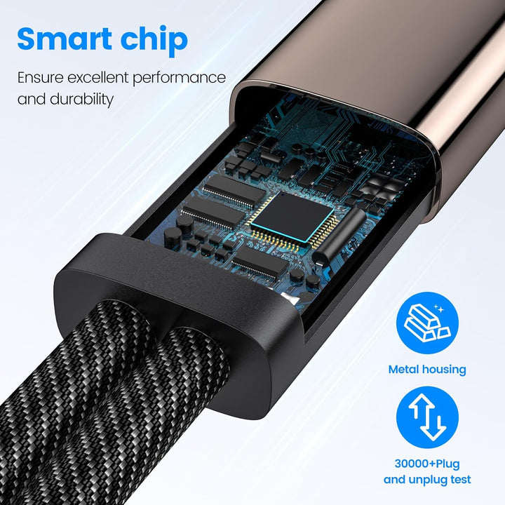 MOGOOD USB 3.0 Splitter 2 Packung, 5Gbps Typ A Stecker zu Dual Typ A Weibliche Nabe Netzkabel Verlän