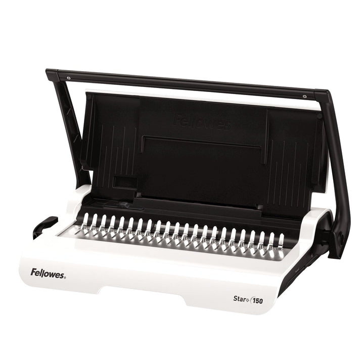 Fellowes Bindemaschine Stern + Kamm Bindung (5006501), 7,9 x 45 x 24,9 cm Einzelbett, Einzelbett