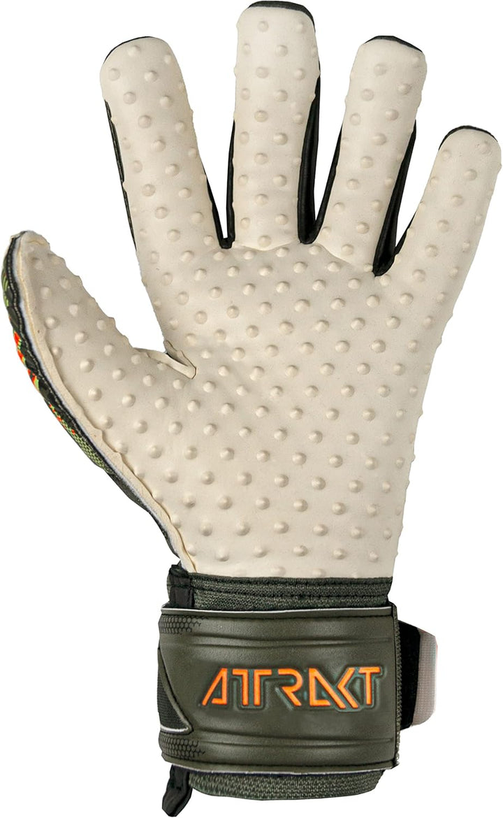 Reusch Attrakt Speedbump warthandschuhe 9.5 Desert Green / Shock Norng, 9.5 Desert Green / Shock Nor