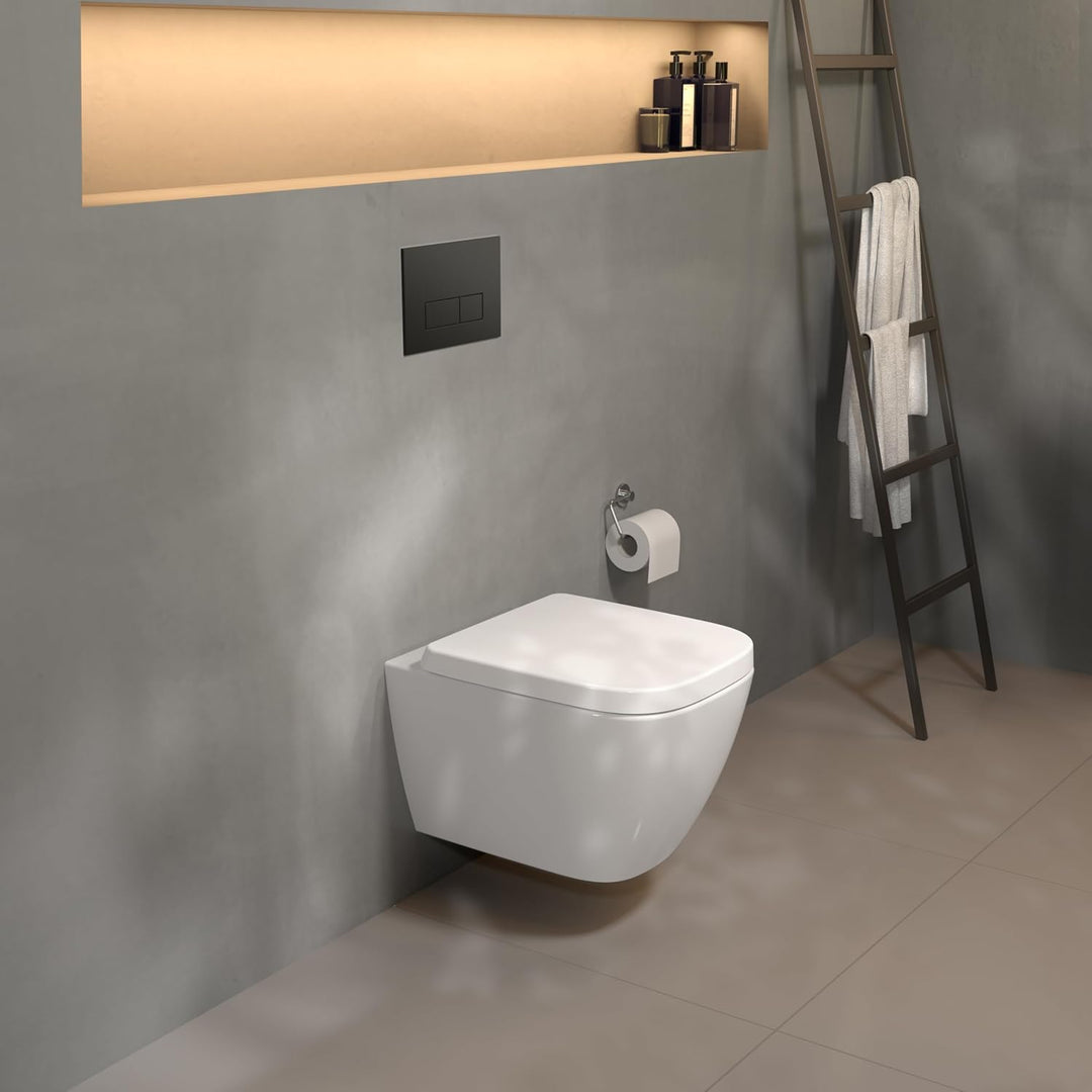 Ideal Standard T473701 Ideal Standard i.life S WC-Sitz mit Softclosing, Wrapover Soft Close, Soft Cl