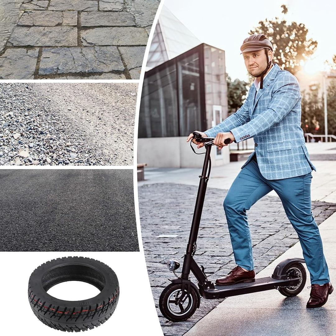 HPGAACD 10x2.75-6.5 Off-Road Vakuumreifen，10 Zoll Elektroroller Umrüstung Reifen für Speedway 5/Dual
