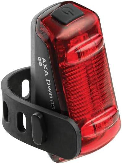 AXA Fahrradlicht Set Dwn 70 Lux – USB Aufladbar – 20 Stunden Leuchtdauer – Batterieanzeige – StVZO Z