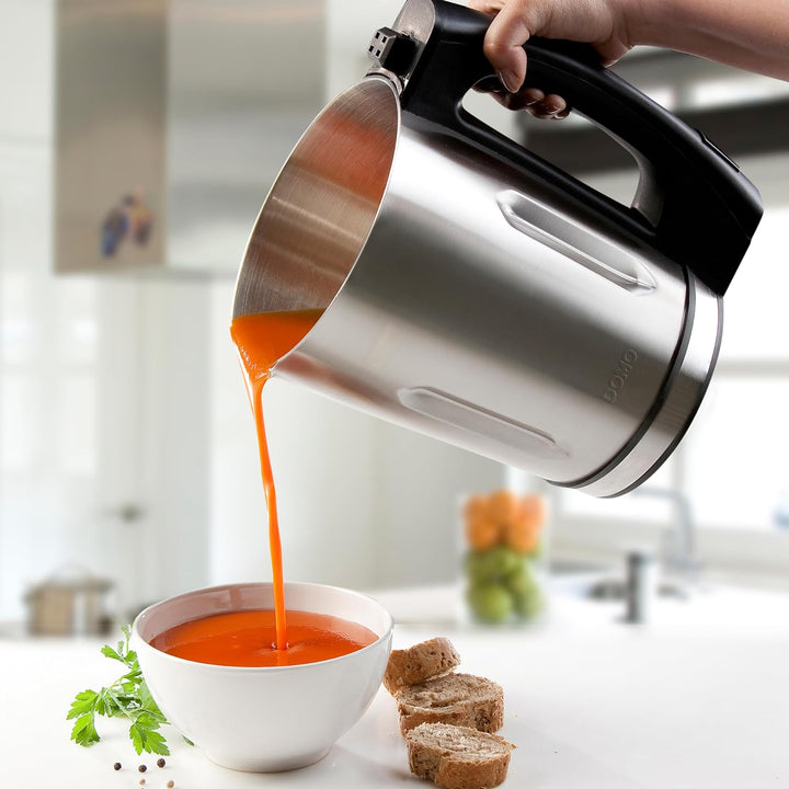 Domo DO498BL Suppenkocher, Rostfreies Metall, 1.6 liters,