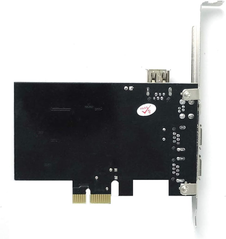 ELIATER PCIe Firewire Karte für Windows 10, IEEE 1394A PCI Express Controller 4 Ports (3 x 6 Pin und