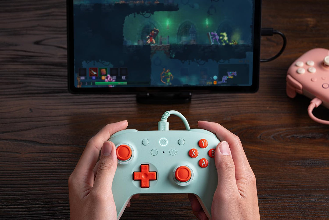 8Bitdo Ultimate 2C Wired Controller for Windows PC and Android, with 1000Hz Polling Rate, Hall Effec