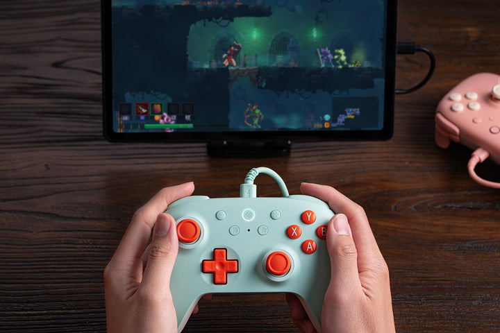 8Bitdo Ultimate 2C Wired Controller for Windows PC and Android, with 1000Hz Polling Rate, Hall Effec
