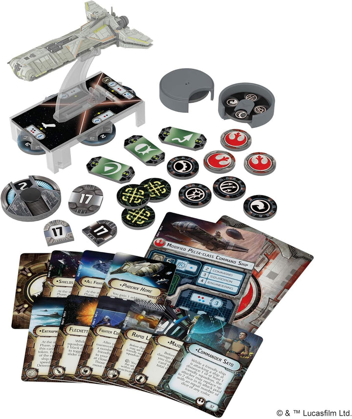 Fantasy Flight Games, Star Wars Armada: Phoenix Home, Miniature Game, 2 Players, Ages 14+ Years, 45+