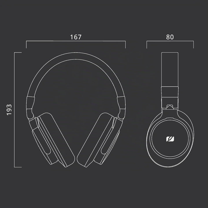MUSE - M-275 CTV | TV-Kopfhörer mit langem Kabel (6m) | Over-Ear Kopfhörer | Lautstärkeregler, Verst