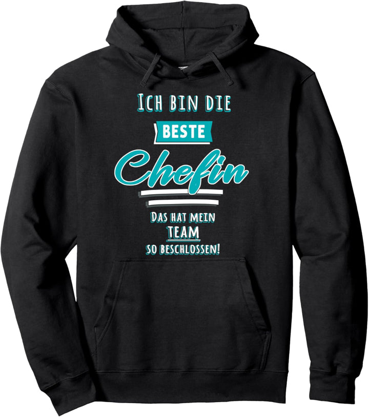 Beste Chefin Pullover Hoodie