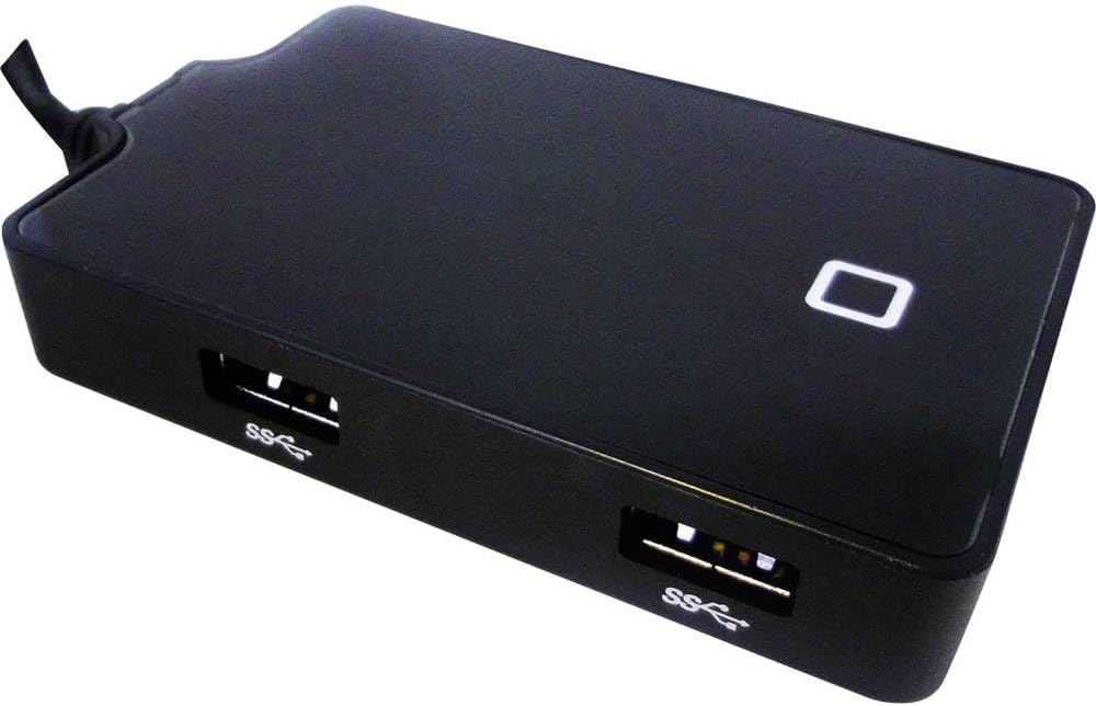 Renkforce 4 Port USB 3.2 Gen 1-Hub (USB 3.0) Schwarz