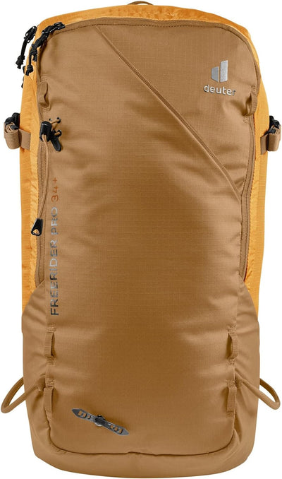 deuter Unisex Freerider Pro 34+ Skitouren-Rucksack 34+ L Almond-cinnamon, 34+ L Almond-cinnamon